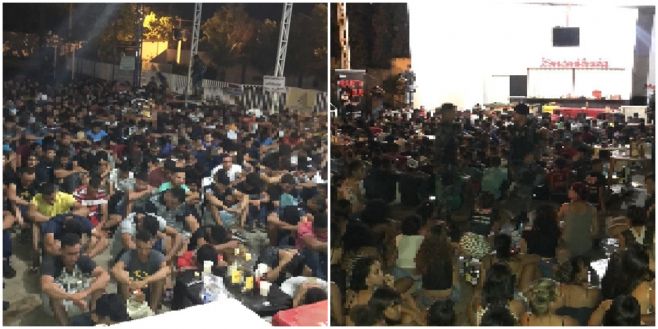 PM fecha baile funk com menores regado a álcool e drogas em VG; organizadores de evento são presos