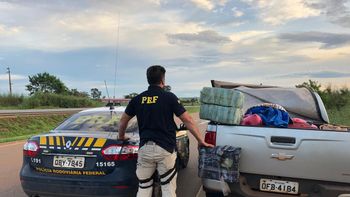 Casal é flagrado com mais de 100 kg de cocaína e maconha na BR-163