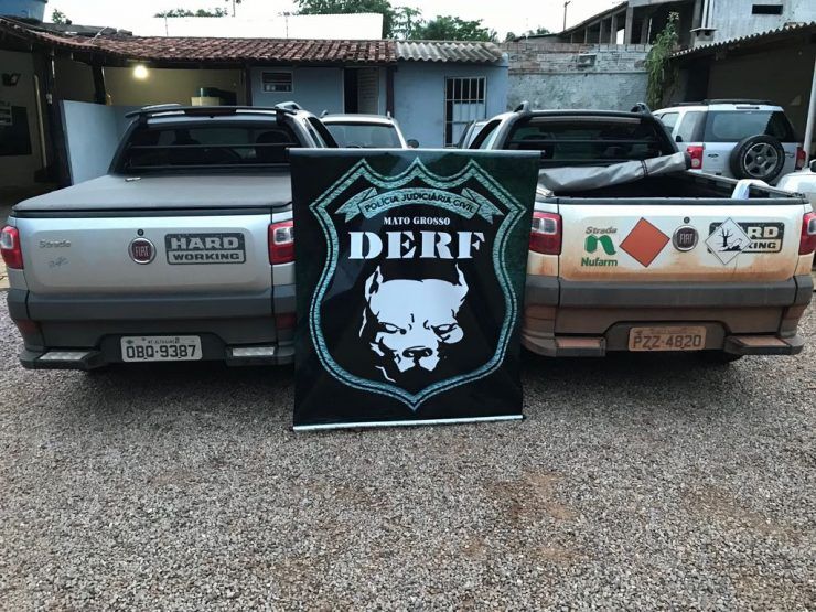 Ação policial recupera picapes furtadas em Rondonópolis
