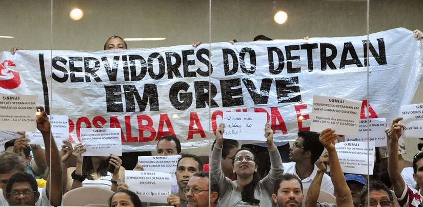 TJ não acata pedido de liminar de ilegalidade da greve do Detran