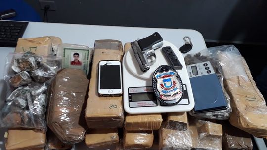  Polícia Civil apreende 25 quilos de entorpecentes 