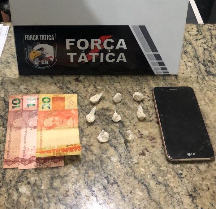Força Tática prende homem por envolvimento com o tráfico de drogas em MT 