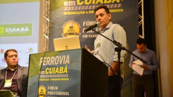 Leitão defende chegada da ferrovia em Cuiabá