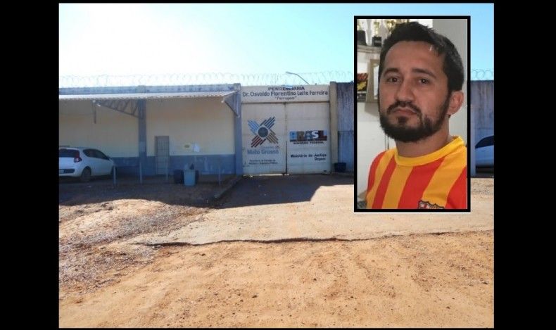 Detento é encontrado morto com ferro cravado no tórax no presídio Ferrugem
