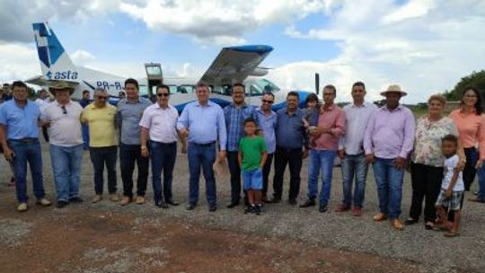 Primeiro voo comercial entre Pontes e Lacerda e Cuiabá garante expansão comercial e turística