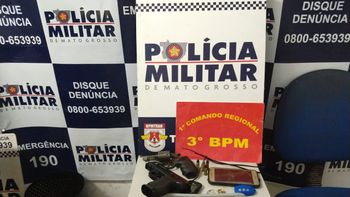 PM intercepta assaltantes em fuga e recupera veículos roubado em Cuiabá 
