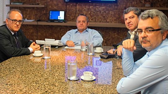 Em encontro com Governador de MT e deputado Maluf, Zé do Pátio busca alinhamento político para ajuda