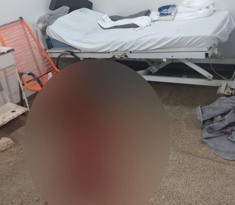 Criminoso pula muro, quebra janela e mata paciente a tiros dentro de hospital em MT