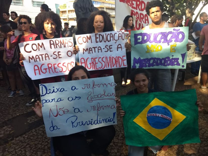Greve Geral: Ato político contra a Reforma da Previdência 