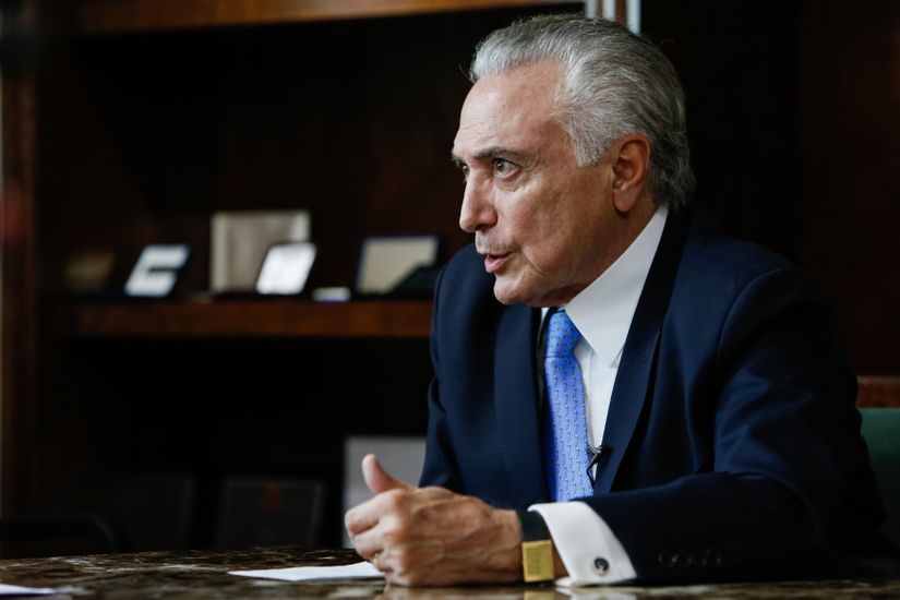 “Não há risco de crise cambial no Brasil”, diz Temer