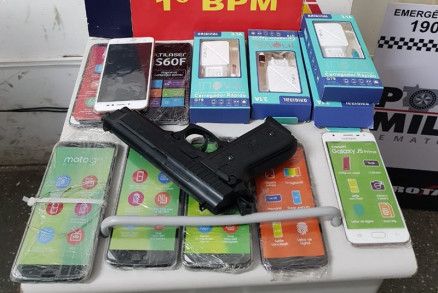 Criminosos rendem funcionários e roubam 13 celulares de loja Americanas em Cuiabá 