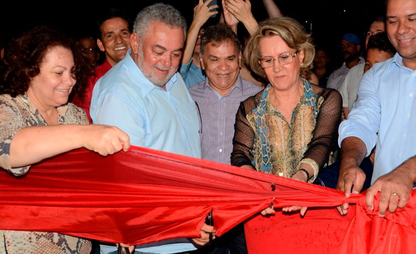 Prefeito Percival Muniz inaugura ponte da Avenida Lions Internacional