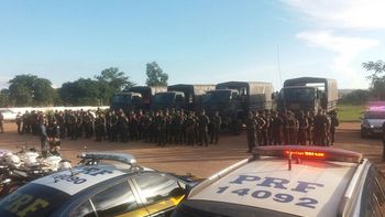 Órgãos de segurança iniciam mais uma etapa de Operação com apoio do Exército