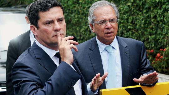 Guedes e Moro são aguardados no Senado na semana que vem