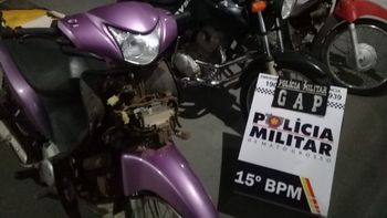 PM recupera três motocicletas furtadas de pátio do Detran
