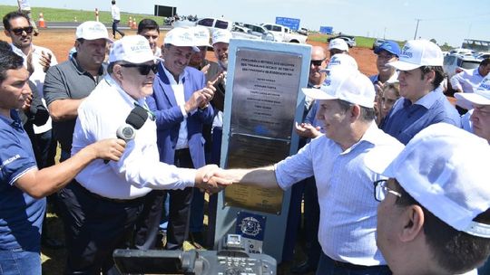Obra entregue pelo Governo beneficiará mais de 20 mil moradores de Alto Araguaia e Alto Taquari