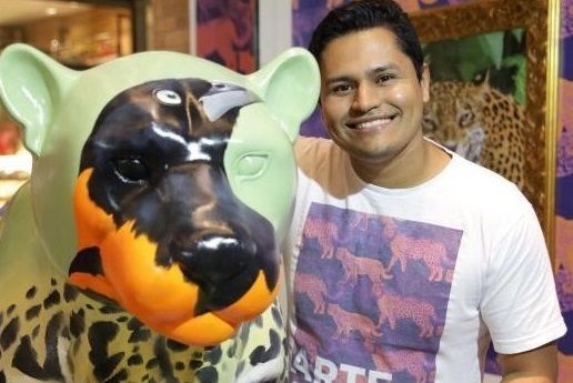Rondonopolitano Petterson Clayton participa de exposição em SP