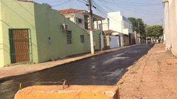 Departamento Técnico da Coder aplica micro revestimento asfáltico na Pedro Ferrer