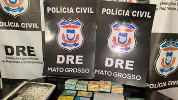 DRE apreende cartões e mais de R$ 26 mil durante investigação de tráfico