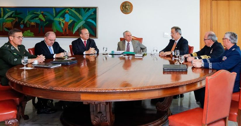Temer se reúne com Forças Armadas para tratar da conjuntura atual