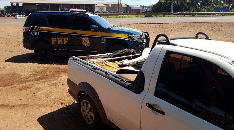 Jovem paraguaio é preso ao ser flagrando transportando 617 kg de maconha