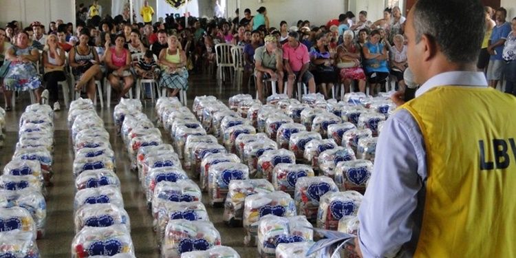 LBV promove ação solidária para arrecadar alimentos