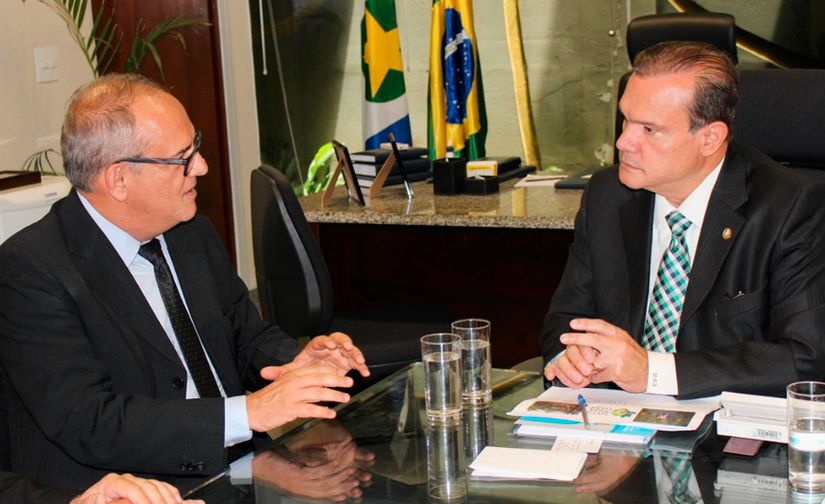 Zé Carlos Pátio se reúne com senador Wellington Fagundes que sinaliza vontade em ajudar Rondonópolis