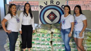 Avroc recebe doação de fraldas para auxílio de assistidos da instituição