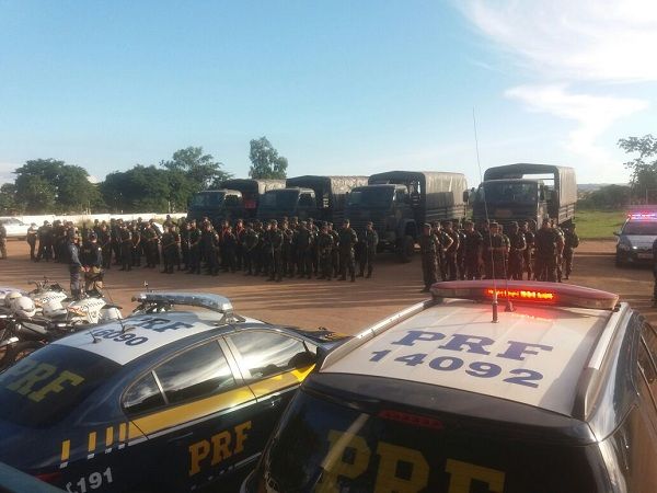 Órgãos de segurança iniciam mais uma etapa de Operação com apoio do Exército