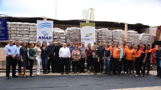 Campanha Solidaria de Natal arrecada 27 toneladas de alimentos neste fim de ano