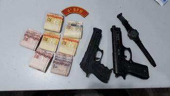 Menores são apreendidos ao serem flagrados pela PM roubando posto em VG