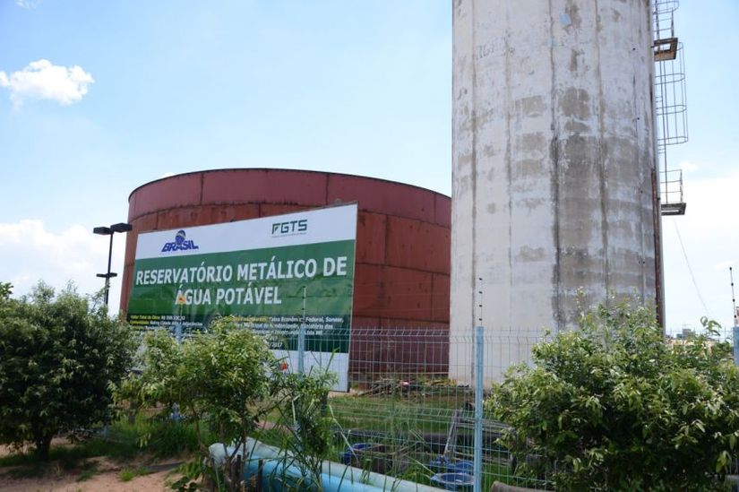 Novo reservatório trará melhorias no abastecimento de água do Cidade Alta 