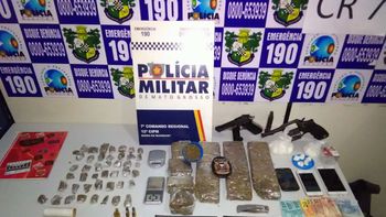 Membro de facção criminosa é preso em flagrante comercializando entorpecentes em MT
