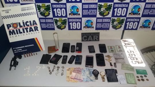 PM intercepta reunião de facção que planejavam roubo de caminhonete, 7 são presos 
