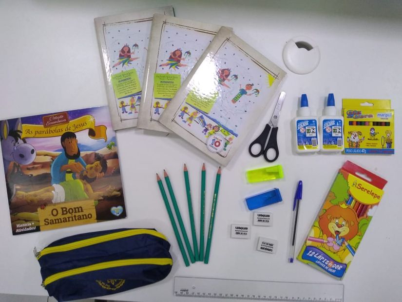 LBV entrega kits escolares a crianças indígenas da Tadarimana