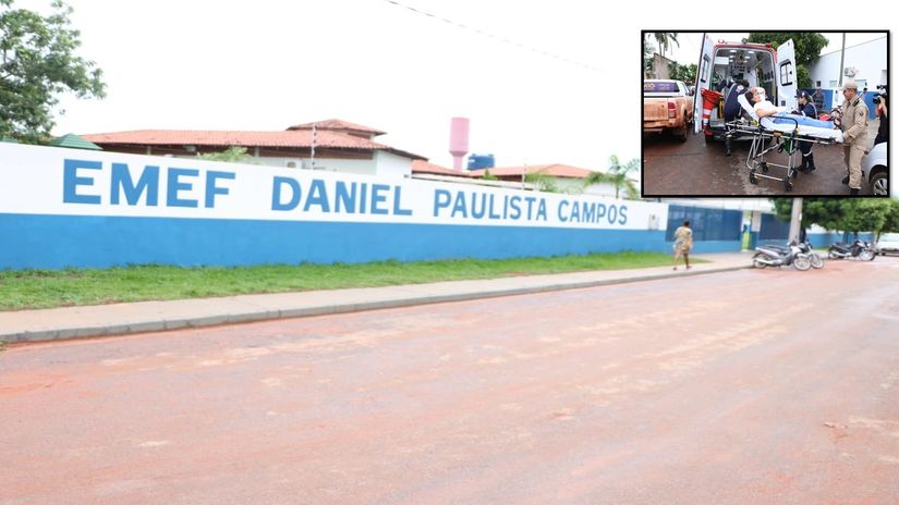 Professor é preso após esfaquear diretora dentro de escola em Rondonópolis 