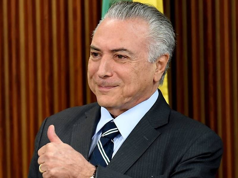 Temer diz que vetará possível transferência de controle da Embraer para a Boeing
