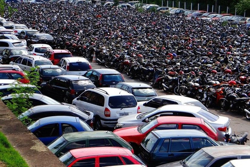 Detran vai leiloar carros retidos nos pátios de cinco municípios 