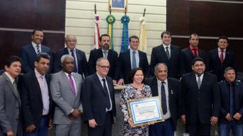 Primeira-dama de Rondonópolis, Neuma Morais recebe homenagem da Câmara