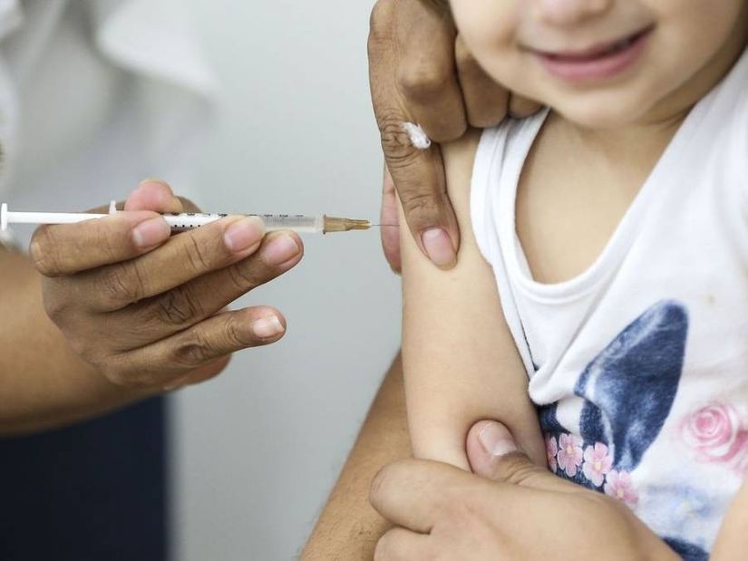 Mais de 9 milhões e meio de crianças de um a menores de cinco anos foram vacinadas
