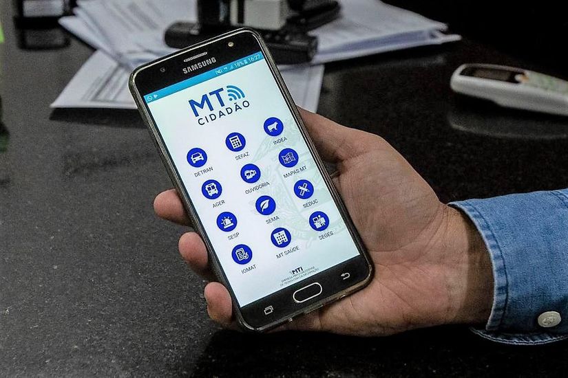 Serviços disponíveis no MT Cidadão registram quase 4 milhões de acessos