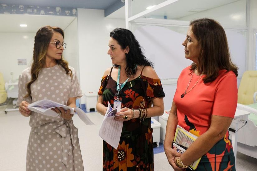 Primeira-dama realiza ação social em benefício do Hospital de Câncer de Mato Grosso