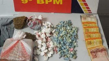 Traficante é preso pela PM ao tentar se esconder em esgoto