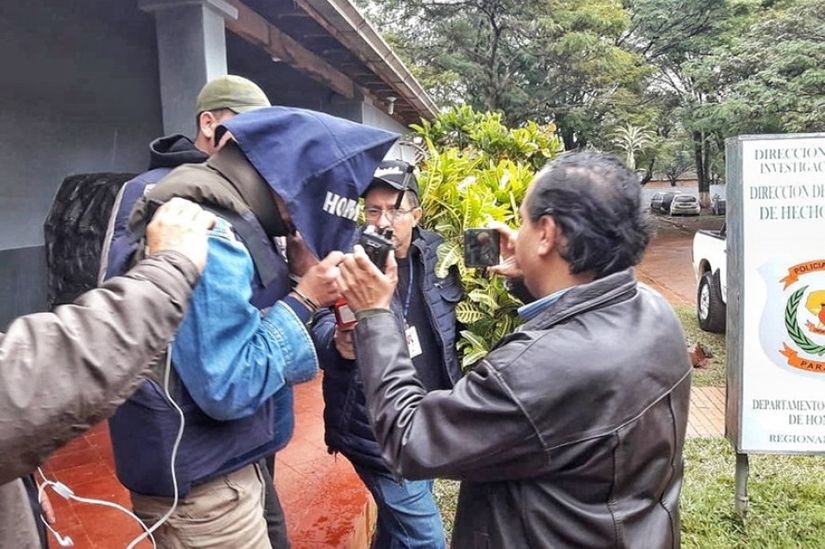 Suspeito de matar estudante no Paraguai presta depoimento à polícia
