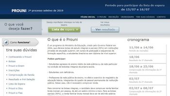Prouni do segundo semestre abre prazo para manifestar interesse na lista de espera