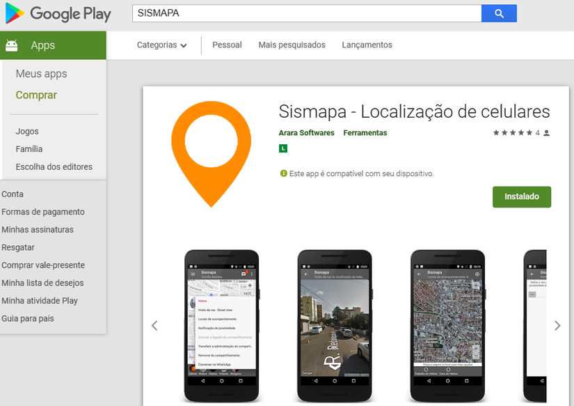 Policial Civil cria aplicativo de celular que compartilha localização para garantir segurança 