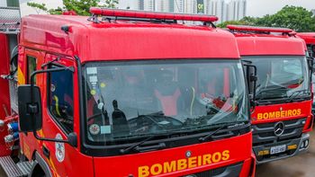 Bombeiros atendem a vazamento de GLP em restaurante