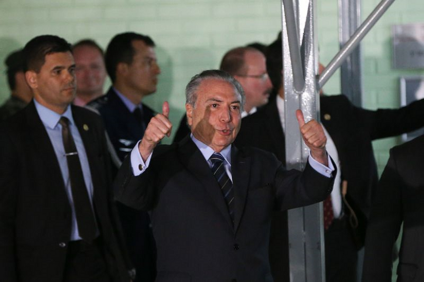 Temer diz que crescimento do PIB representa esperança para o país