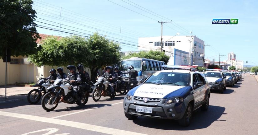 Operação Fim de Ano da Polícia Militar inicia nesta sexta (22) nos 141 municípios de MT