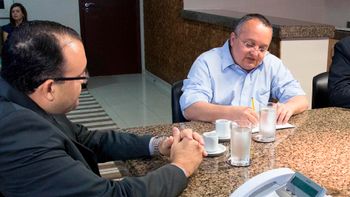 Taques recebe candidatos à eleição para delegado geral da Polícia Civil